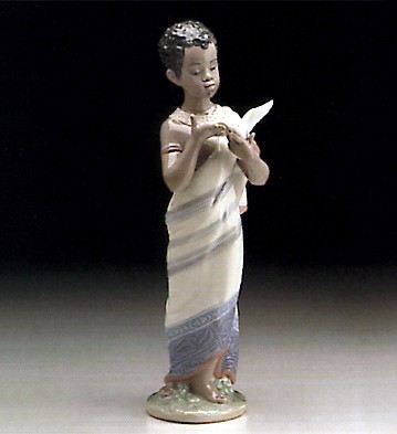 Lladro Black Legacy African Boy 