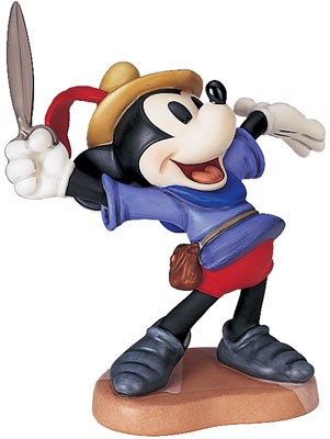 WDCC Disney Classics Brave Little Taylor Mickey Mouse I Let 'em Have It 