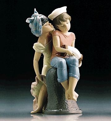 Lladro Black Legacy Caribbean Kiss Porcelain Figurine