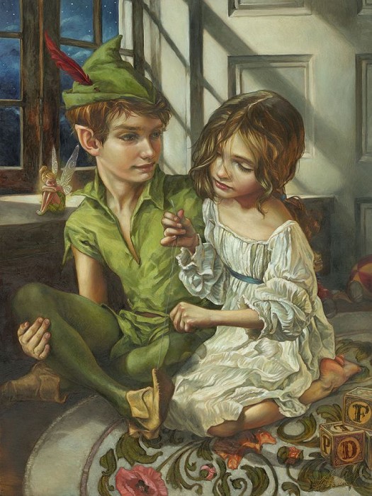 disney peter pan paintings