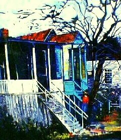 William Tolliver House On Pearl Street Estate Certified Serigraph 