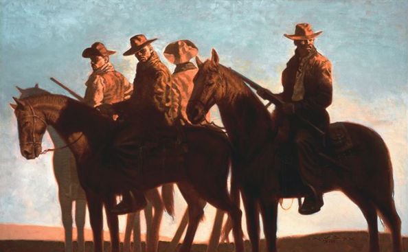 Kadir Nelson Outlaws Canvas Transfer 