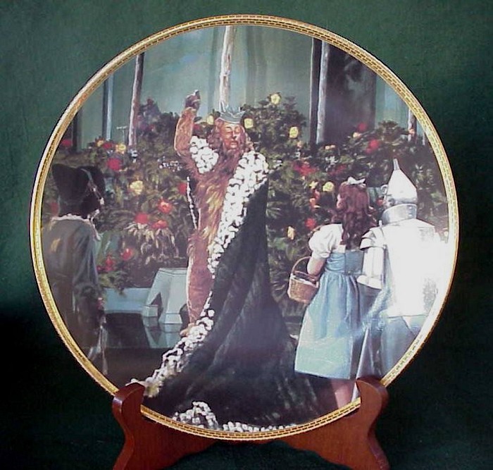 Thomas Blackshear 1988 Wizard Of Oz If I Were King Of The Forest Plate