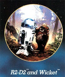 Thomas Blackshear Star Wars Series - R2d2 And Wicket 