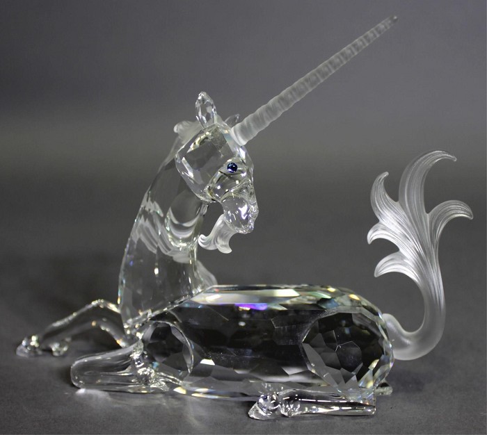 Swarovski Crystal Swarovski Unicorn 1996 Fabulous Creatures 