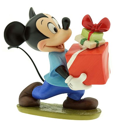 WDCC Disney Classics Plutos Christmas Tree Mickey Presents For My Pals 