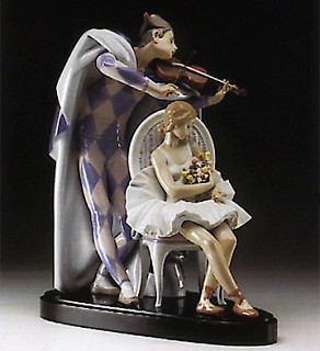 Lladro Jesters Serenade Society Le3000-5932G