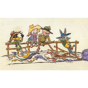 fine art Chuck Jones _ The Good, The Bad And The Hungry