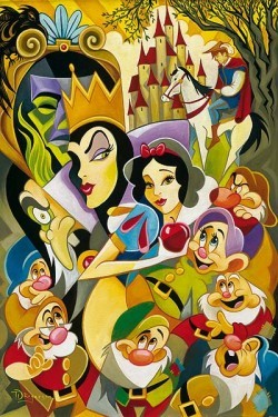 fine art Tim Rogerson _ The Enchantment Of Snow White