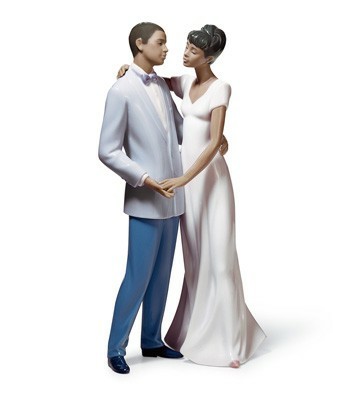 Lladro Black Legacy A Lovers Dance 01006819 Porcelain Figurine