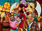 Captain Hook And Gang - From Disney Pirates of the Caribbean