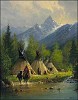 G Harvey_CAMP IN THE TETONS