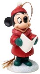 Plutos Christmas Tree Minnie Mouse Caroler Minnie Ornament