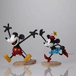Mickey and Minnie Color Maquettes