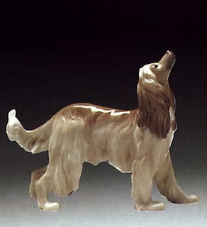 Lladro-Afghan Hound