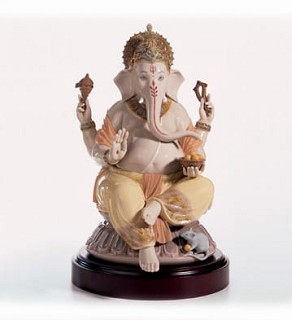 Lladro-LORD GANESHA