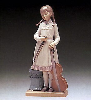 Lladro-Viola Lesson