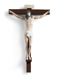 Lladro-Our Saviour Crucifix Wall Art