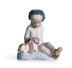 Lladro-ARE YOU COLD? 