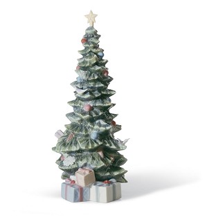 Lladro-O Christmas Tree