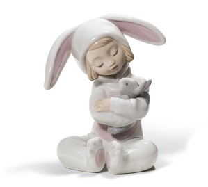 Lladro-Bunny Hugs