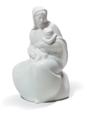 Lladro-BLESSED MOTHER WITH JESUS