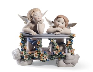 Lladro-Celestial Balcony