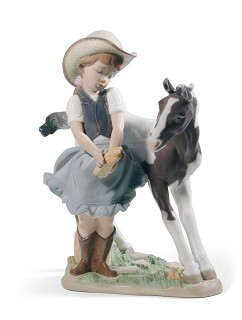 Lladro-Cowgirl