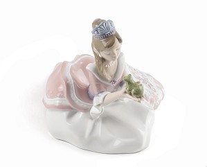 Lladro-THE PRINCESS AND THE FROG