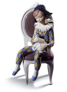 Lladro-Little Harlequin