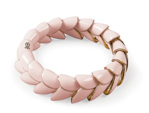 Lladro Jewelry-Heliconia bracelet Pink