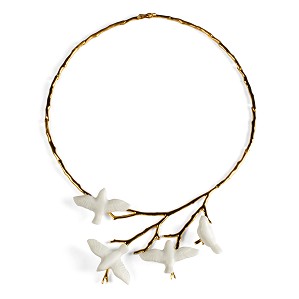 Lladro Jewelry-Magic Forest Branch Necklace