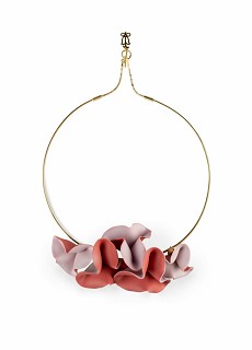 Lladro Jewelry-Lola Open Choker Pink & Red