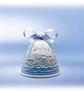 Lladro-2001 Christmas Bell