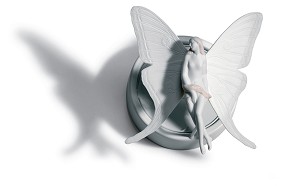 Lladro Lighting-Fairy Light IV Wall Sconce