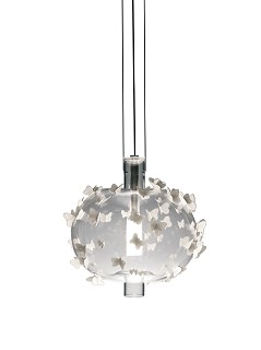 Lladro Lighting-Freeze Frame Butterflies Ceiling Lamp