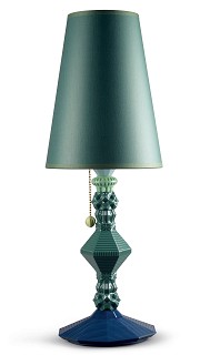 Lladro Lighting-Belle de Nuit Table Lamp Green