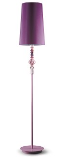 Lladro Lighting-Belle de Nuit Floor Lamp I Pink