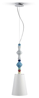 Lladro Lighting-Belle de Nuit Ceiling Lamp II Multicolor