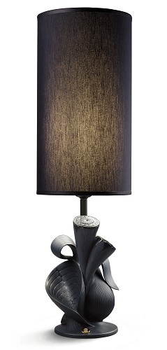 Lladro Lighting-Naturofantastic Living Nature Table Lamp Black