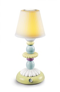 Lladro Lighting-Lotus Firefly Table Lamp Green and Blue