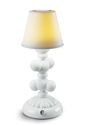 Lladro Lighting-Cactus Firefly Table Lamp White