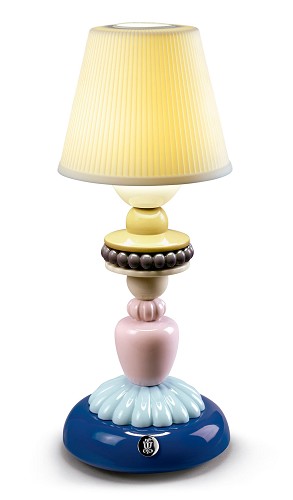 Lladro Lighting-Sunflower Firefly Table Lamp Blue