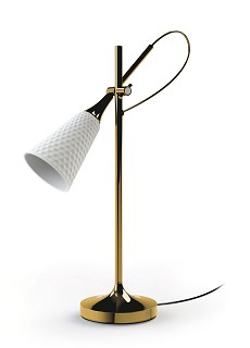 Lladro Lighting-Jamz Reading Lamp Gold