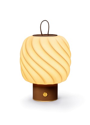 Lladro Lighting-Ice Cream Portable Lamp Leather