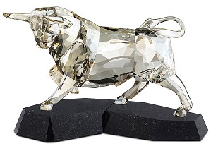 Swarovski Crystal-Bull White SoulMate