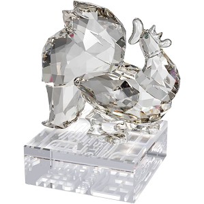 Swarovski Crystal-Chinese Zodiac - Rooster-Clear