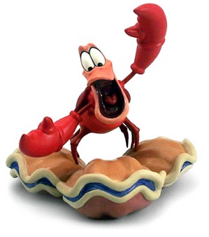 WDCC Disney Classics-The Little Mermaid Sebastian Calypso Crustacean