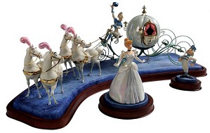 WDCC Disney Classics-Cinderella & Coach Off To The Ball