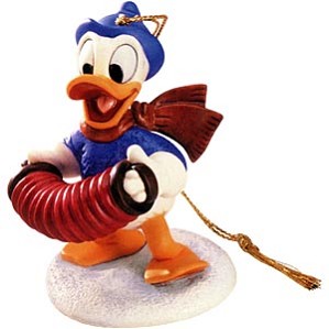 WDCC Disney Classics-Donald Duck Ornament Fa La La Ornament